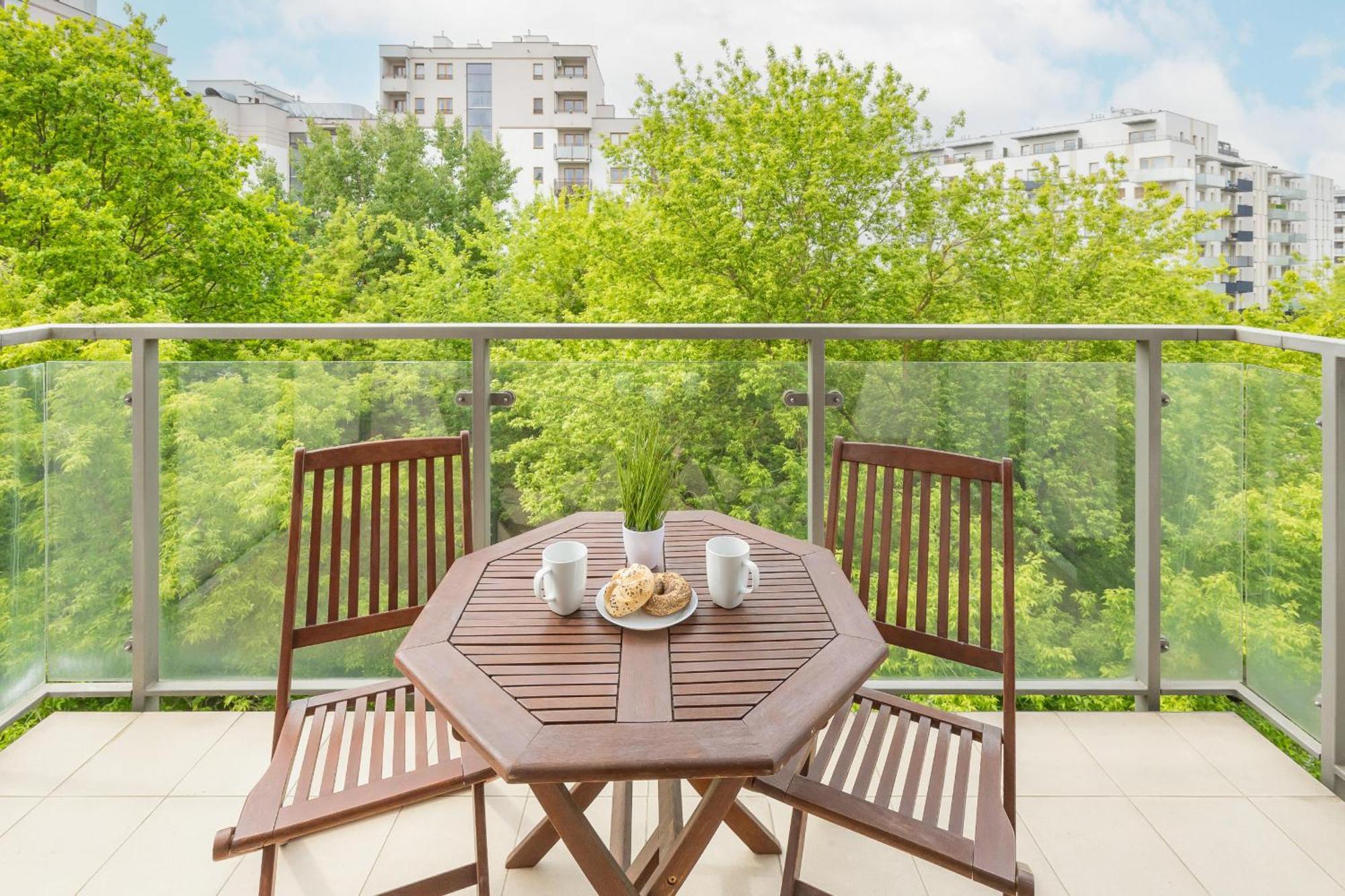 City Apartment With Parking Near Metro Mlociny By Noclegi Renters 华沙 外观 照片